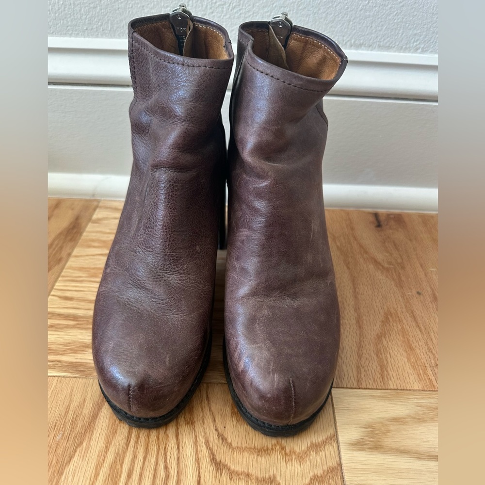 Leather Booties